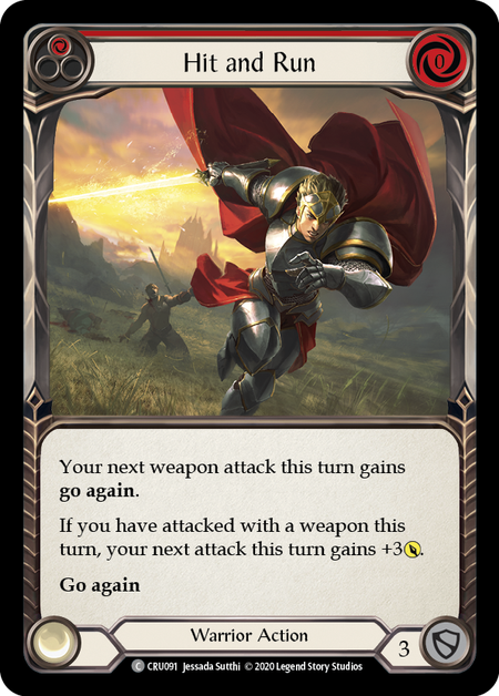 Hit and Run - Red - Crucible of War Unlimited