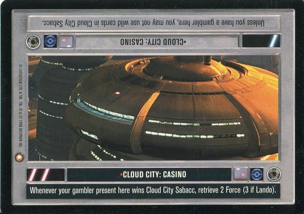 Cloud City: Casino (Dark) - SWCCG - Special Edition (Lightly Played)