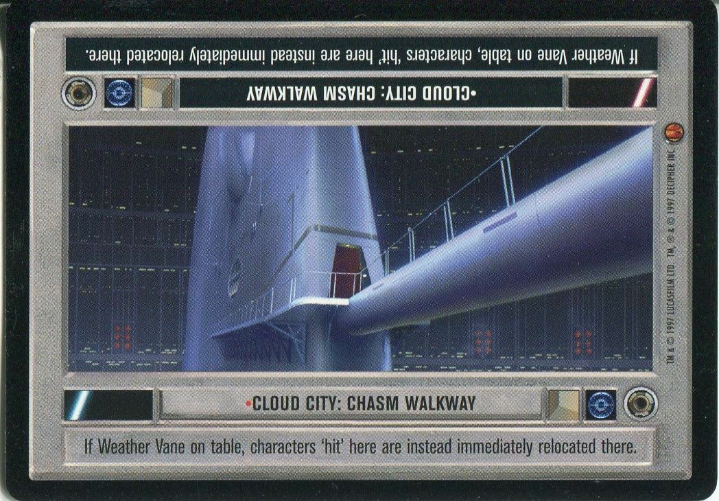 Cloud City: Chasm Walkway - SWCCG - Cloud City