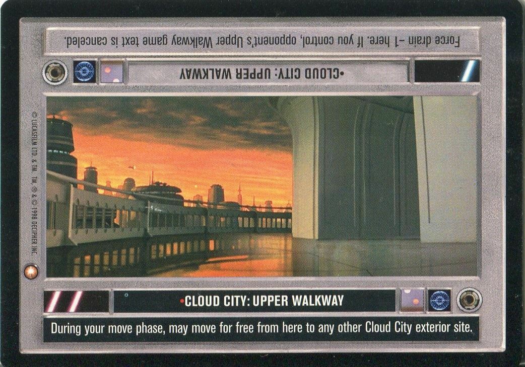 Cloud City: Upper Walkway - SWCCG - Special Edition (Lightly Played)