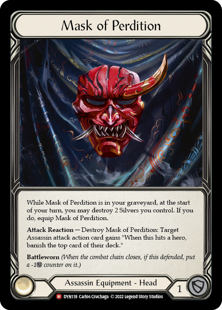 Mask of Perdition - Majestic - Dynasty (Rainbow Foil)