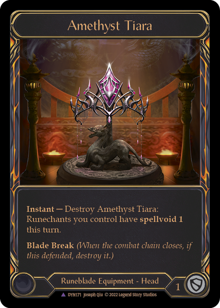 Amethyst Tiara - Majestic - Dynasty [Marvel Cold Foil]