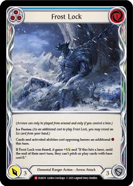Kunci Frost | Maha Agung | Tales of Aria Edisi Pertama (Rainbow Foil)