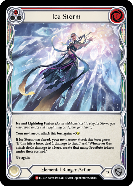 Ice Storm - Majestic - Tales of Aria 1st Edition