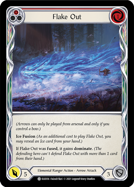 Flake Out - Red - Tales of Aria 1st Edition