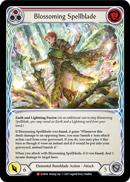 Blossoming Spellblade - Majestic - Tales of Aria 1st Edition