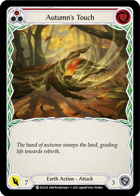 Autumn's Touch - Red - Tales of Aria 1st Edition (Rainbow Foil)