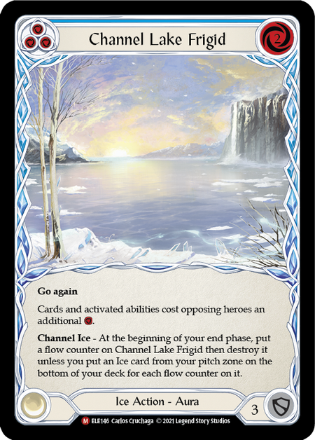 極寒のチャンネル湖 |マジェスティック |テイルズ オブ アリア 1st Edition (レインボーフォイル)