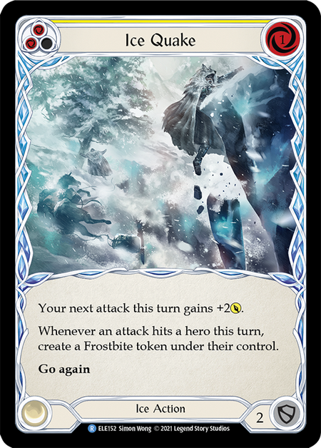 Ice Quake - Yellow - Tales of Aria 1st Edition