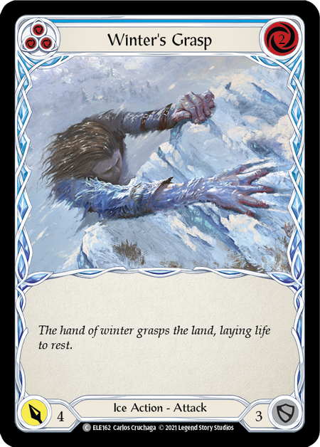 Winter's Grasp - Blue - Tales of Aria 1st Edition