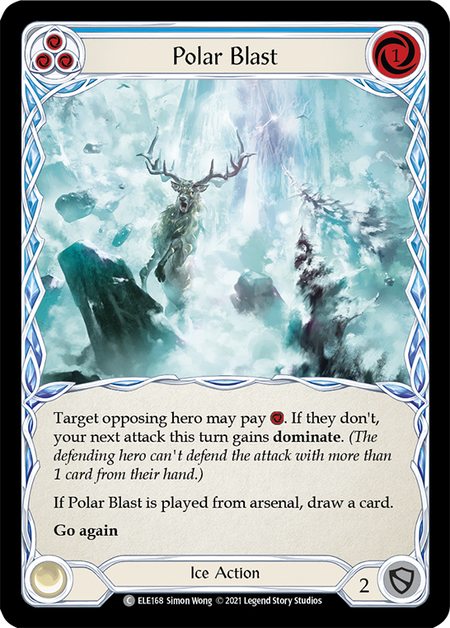 Polar Blast - Blue - Tales of Aria 1st Edition