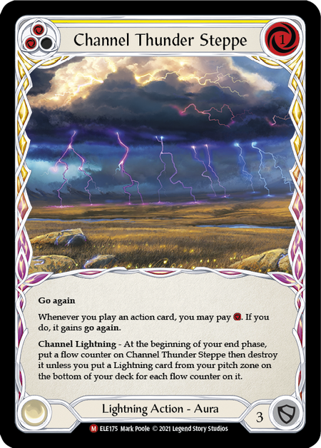 Channel Thunder Steppe | Maha Agung | Tales of Aria Edisi Pertama (Rainbow Foil)