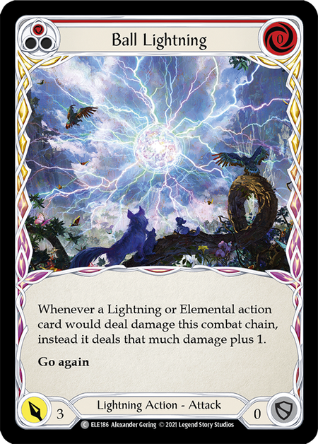 Ball Lightning - Red - Tales of Aria 1st Edition
