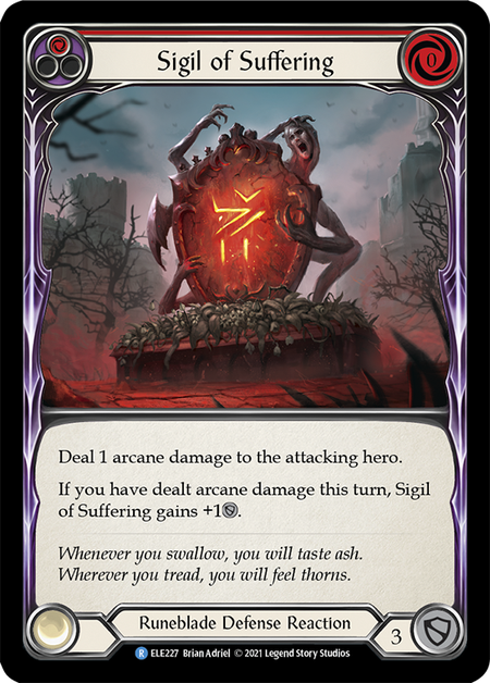Sigil of Suffering - Red - Tales of Aria 1st Edition