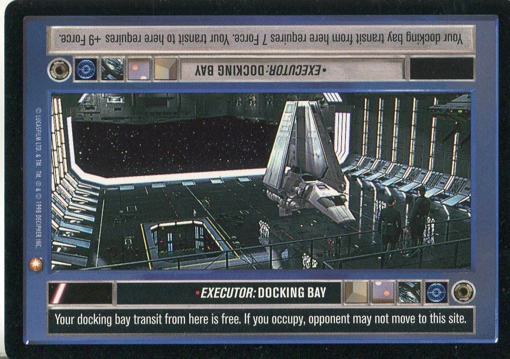 Executor: Docking Bay - SWCCG - Special Edition (Lightly Played)