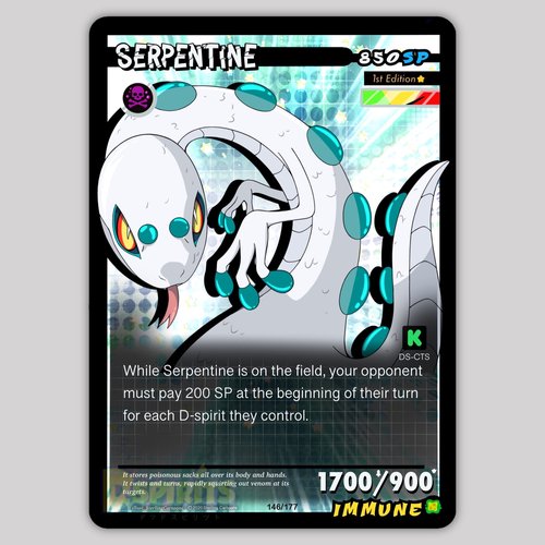 Serptentine (Holo) - D-Spirits - DS-CTS