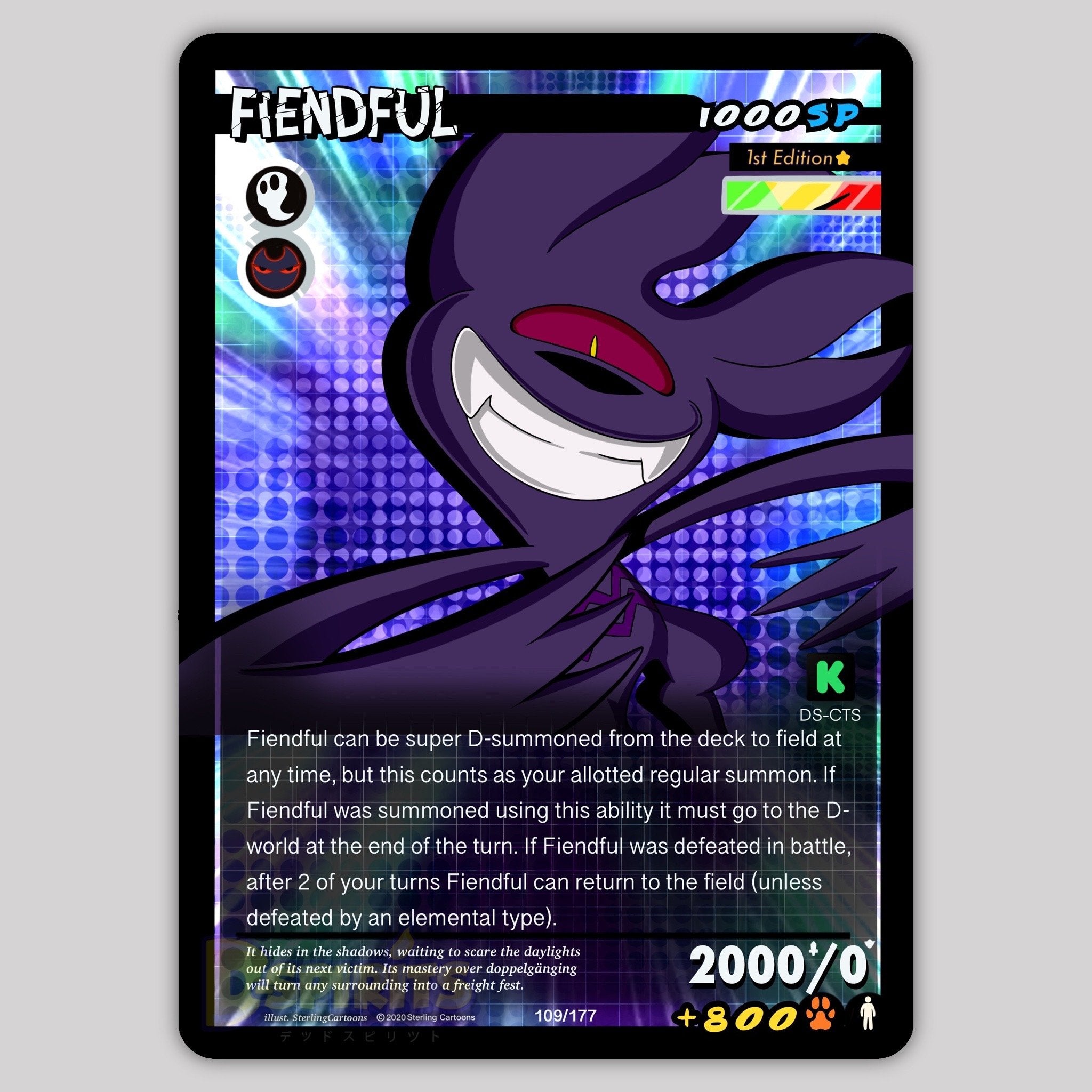 Fiendful (Holo) - D-Spirits - DS-CTS