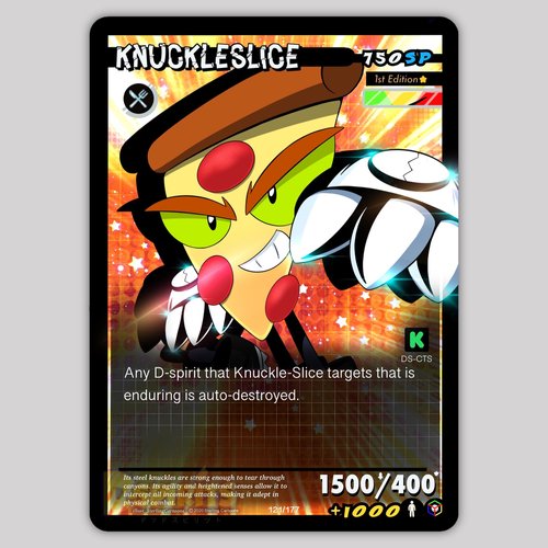 Knuckleslice (Holo) - D-Spirits - DS-CTS