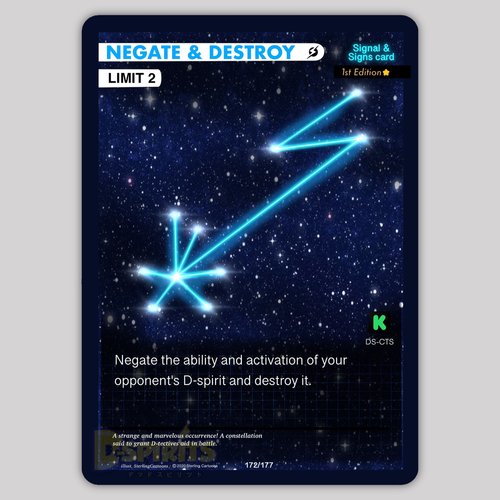 Negate &amp; Destroy (Holo) | D-Spirits | DS-CTS