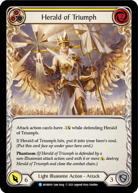 Herald of Triumph - Yellow - Monarch 1st Edition