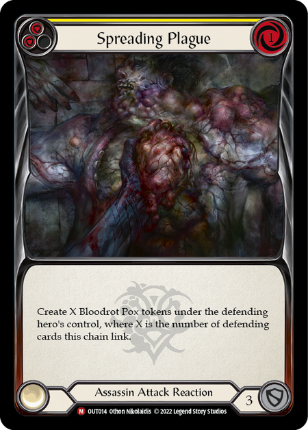 Spreading Plague - Majestic - Outsiders (Rainbow Foil)