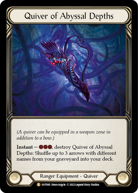 Quiver of Abyssal Depths - Legendary - Outsiders (Rainbow Foil)