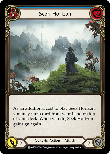 Seek Horizon - Blue - Outsiders