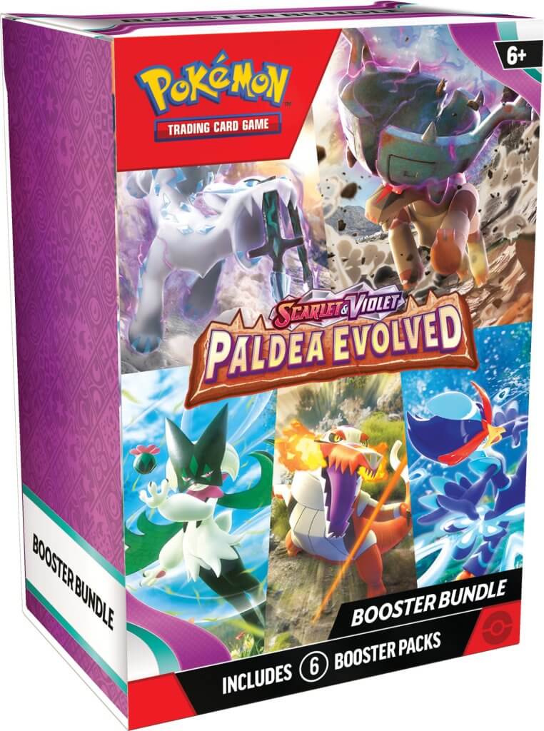 Pokémon TCG: Scarlet & Violet 2 Paldea Evolved Booster Bundle