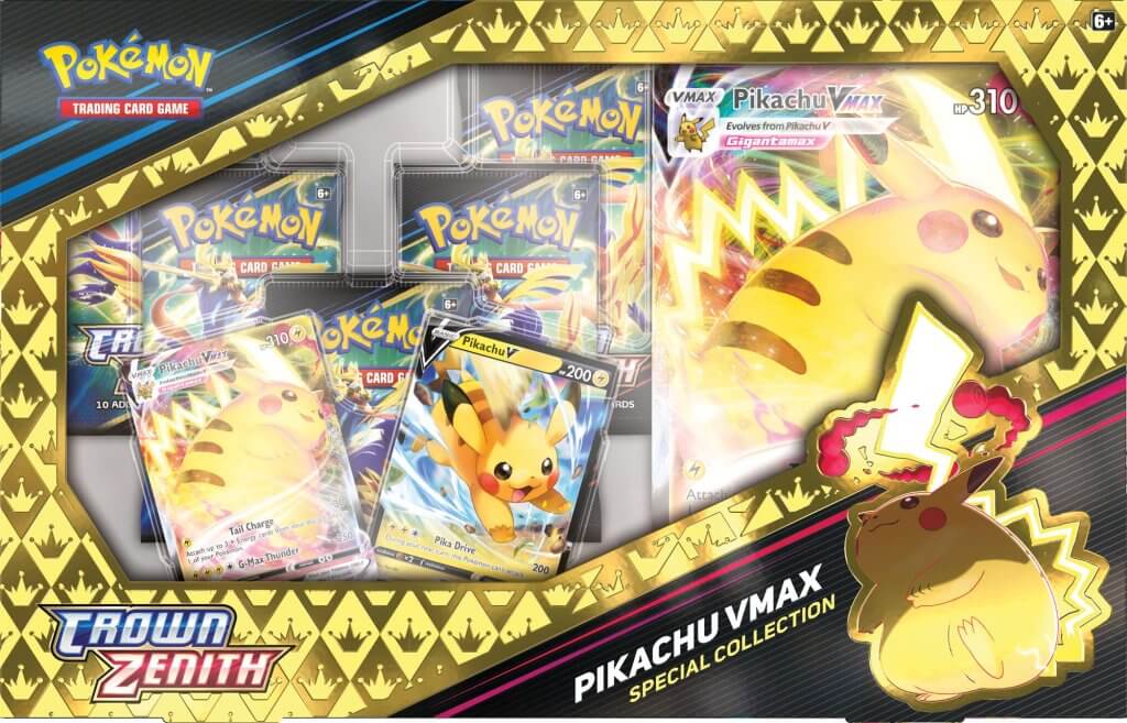 Pokémon TCG: Kotak VMAX Crown Zenith Pikachu