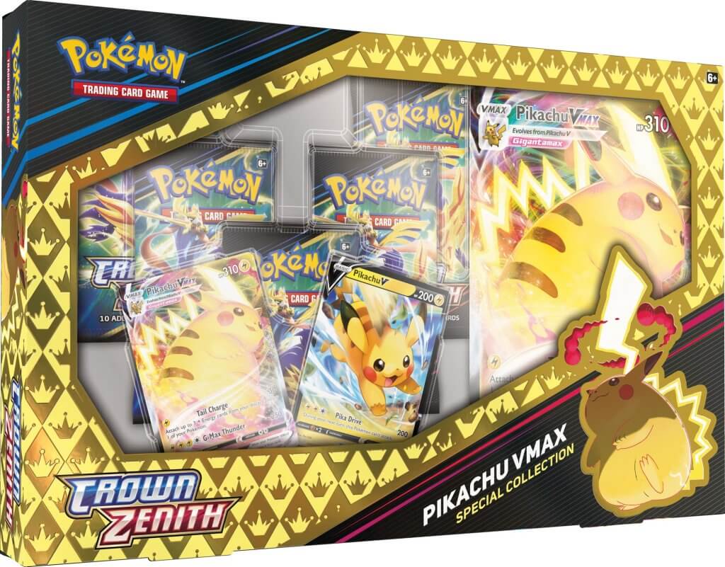 Pokémon TCG: Kotak VMAX Crown Zenith Pikachu