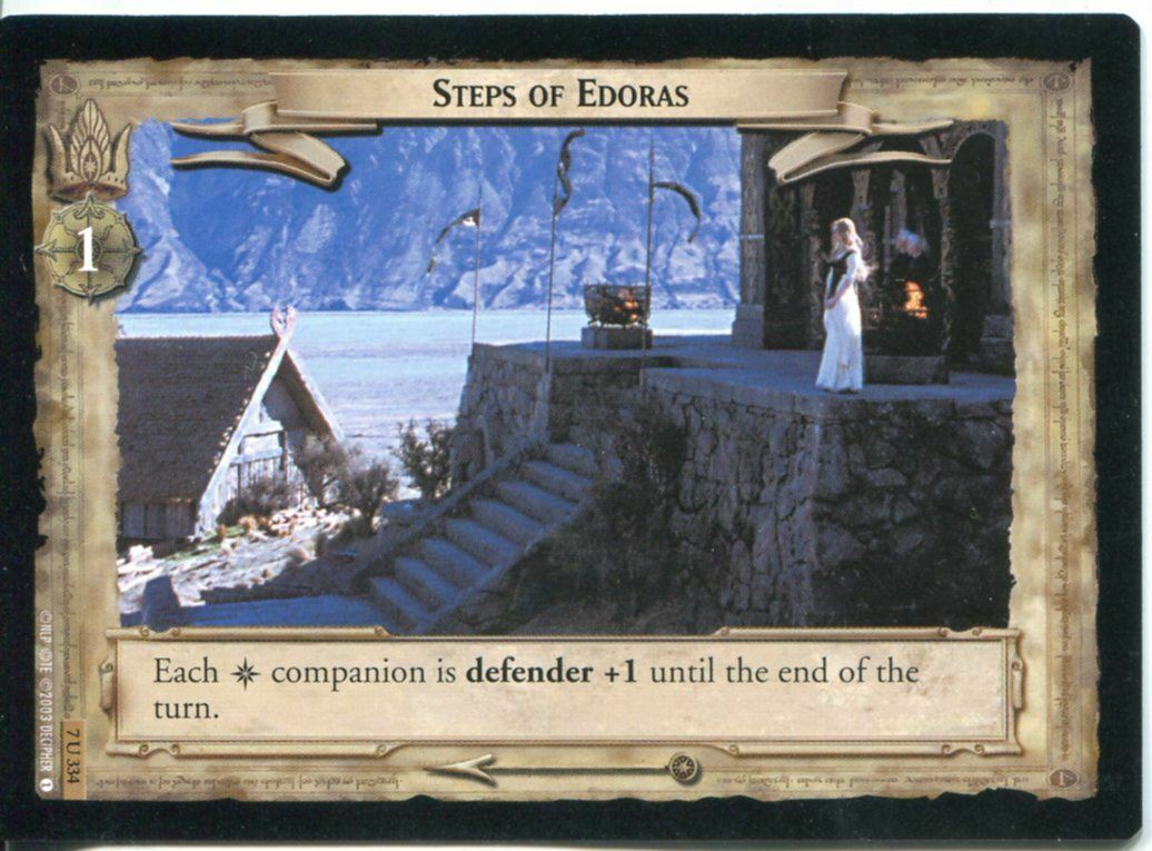 Steps of Edoras - LOTR CCG - 7U334
