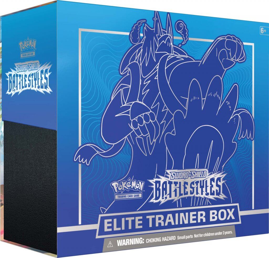 Pokémon TCG: Sword and Shield - Battle Styles Trainer Box (BLUE)
