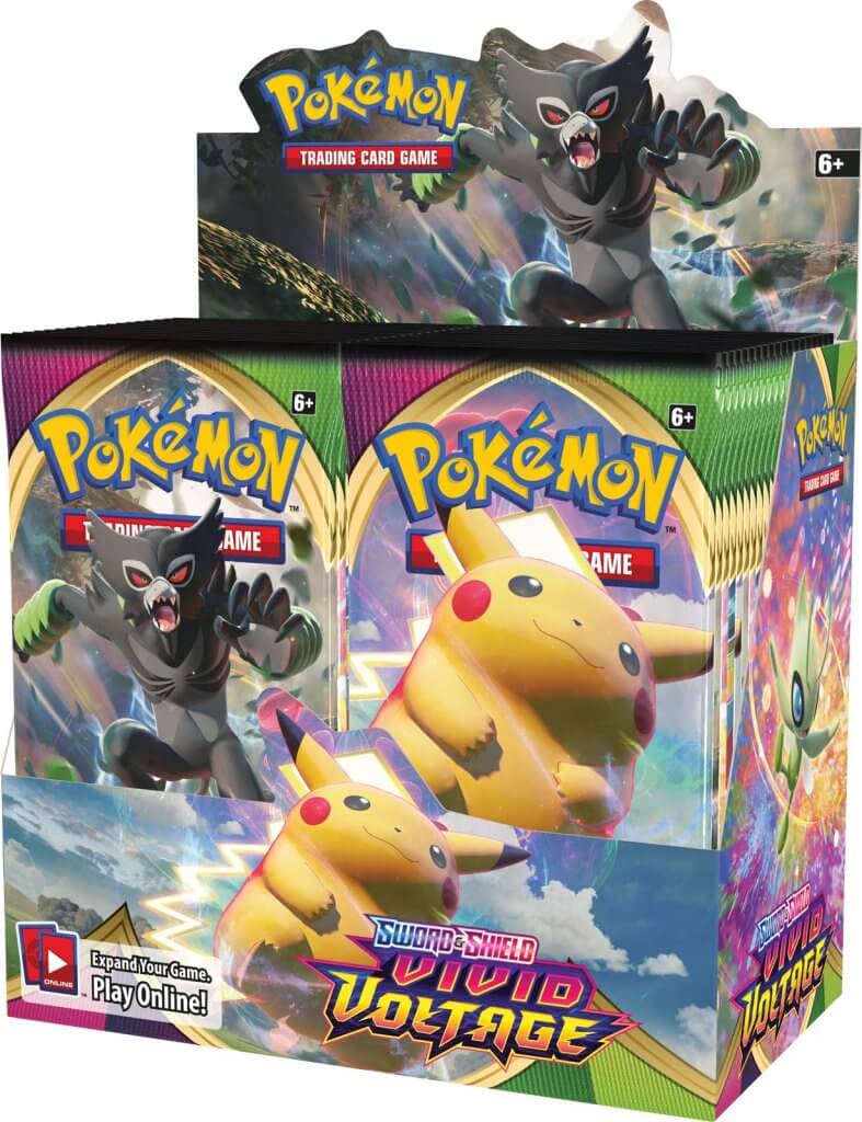 Pokémon TCG: Sword and Shield- Vivid Voltage Booster Box