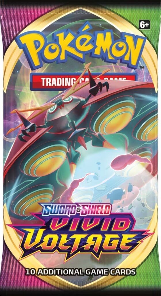 Pokémon TCG: Sword and Shield- Vivid Voltage Booster Pack