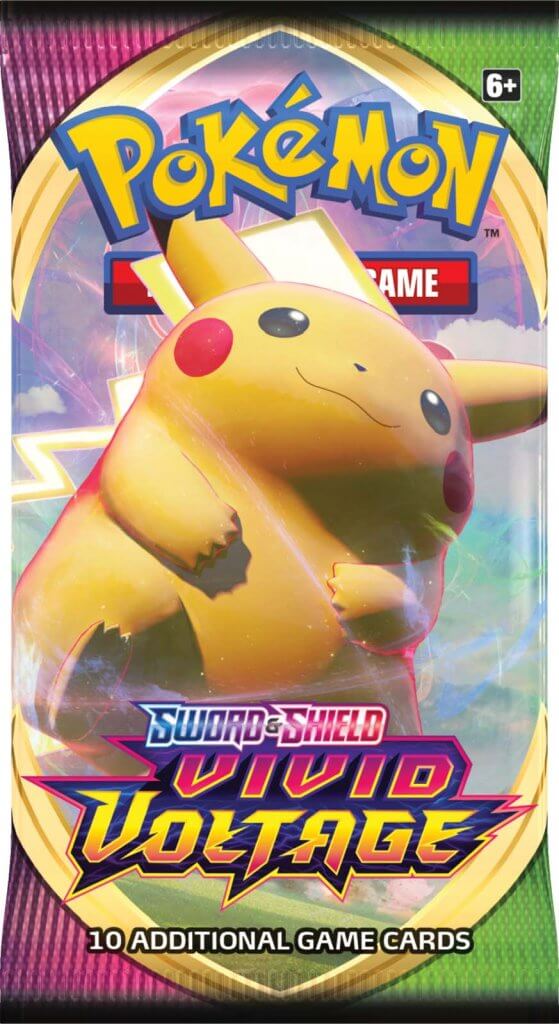 Pokémon TCG: Sword and Shield- Vivid Voltage Booster Pack