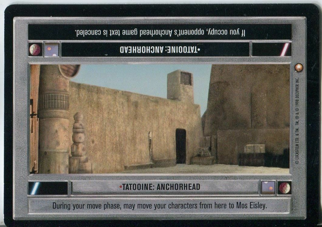 Tatooine: Anchorhead - SWCCG - Special Edition (Lightly Played)