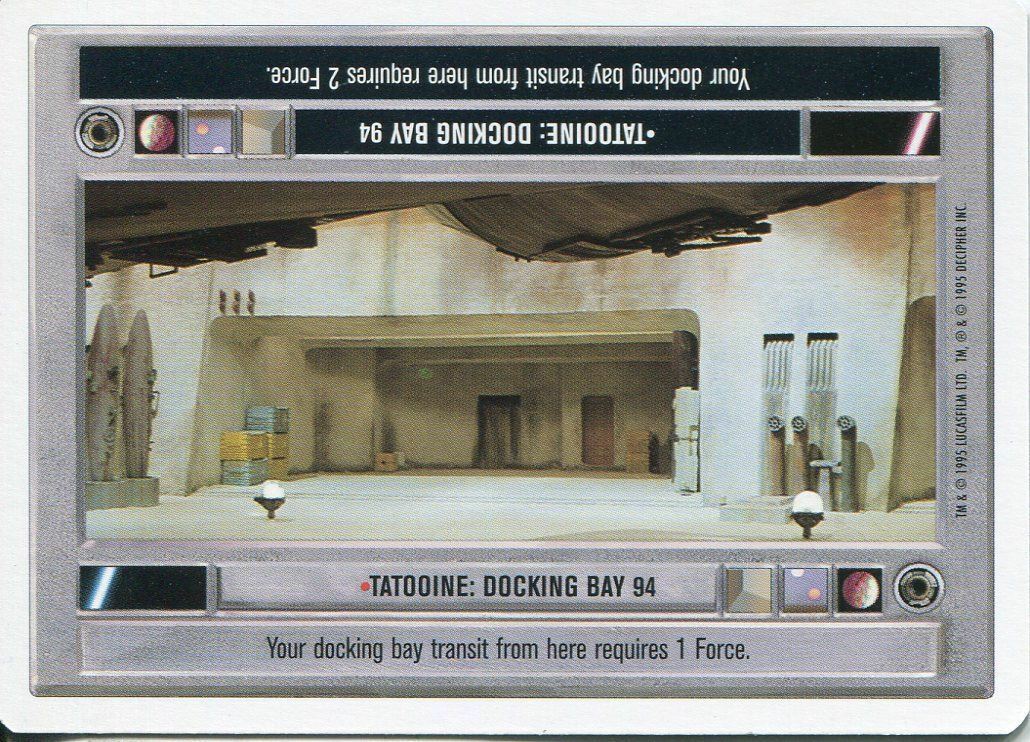 Tatooine: Docking Bay 94 (Light) - SWCCG - Premiere (Played)