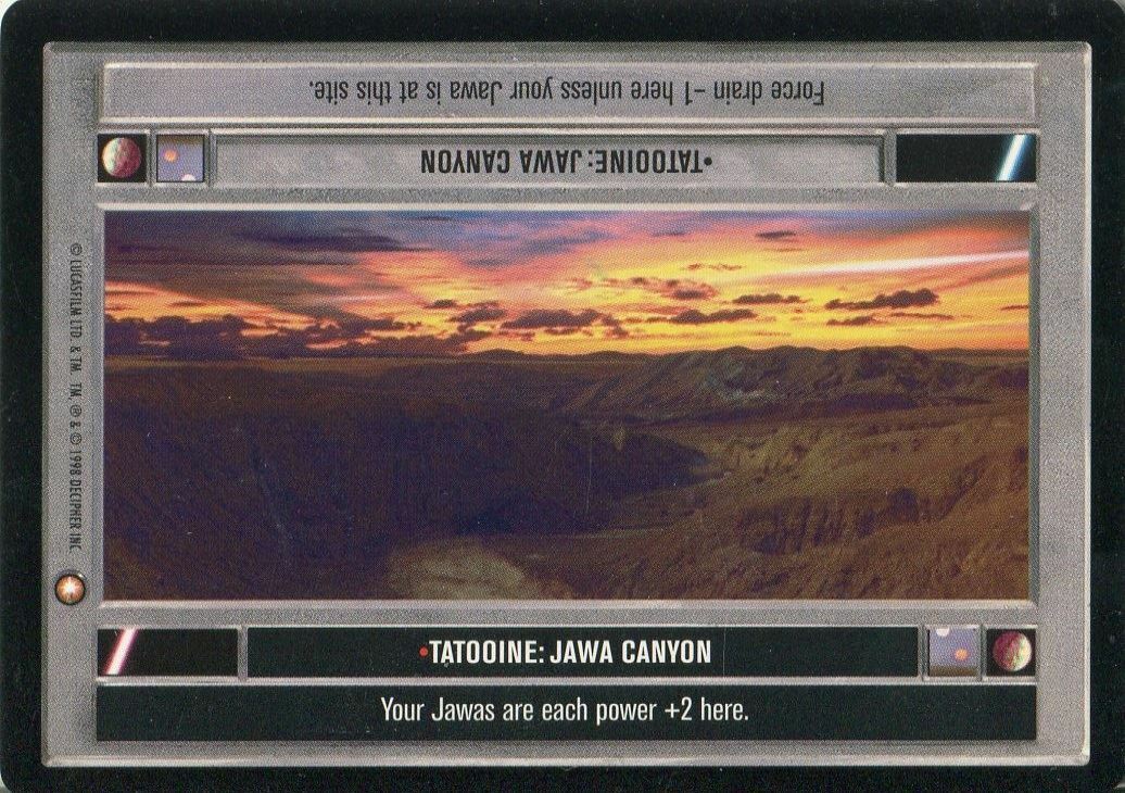 Tatooine: Jawa Canyon - SWCCG - Special Edition
