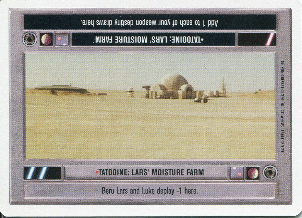 Tatooine: Moisture Farm (Light) - SWCCG - Premiere
