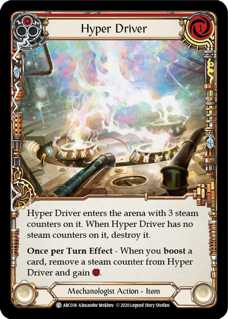 Hyper Driver - Red - Arcane Rising Unlimited