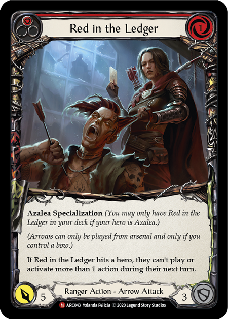 Red in the Ledger - Majestic - Arcane Rising Unlimited