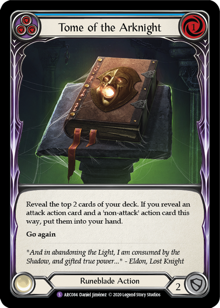 Tome of the Arknight - Super Rare - Arcane Rising Unlimited