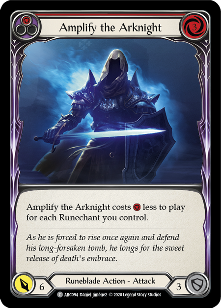 Amplify the Arknight - Red - Arcane Rising Unlimited