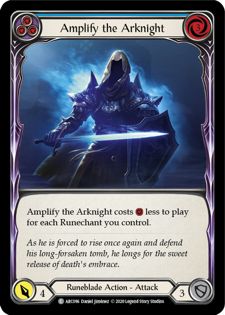 Amplify the Arknight - Blue - Arcane Rising Unlimited