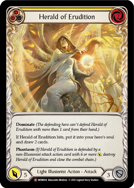 Herald of Erudition - Majestic - Monarch Unlimited (Rainbow Foil)