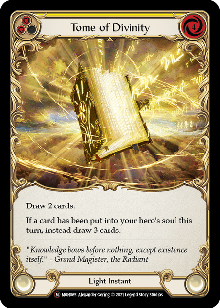 Tome of Divinity | Maha Agung | Monarch Unlimited (Rainbow Foil)