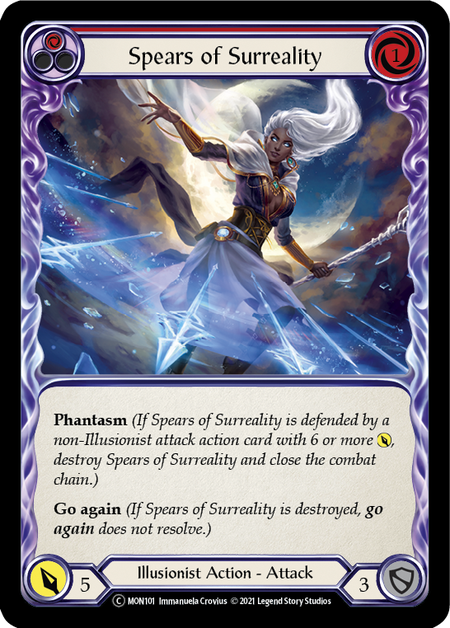 Spears of Surreality | Red | Monarch Unlimited (Rainbow Foil)