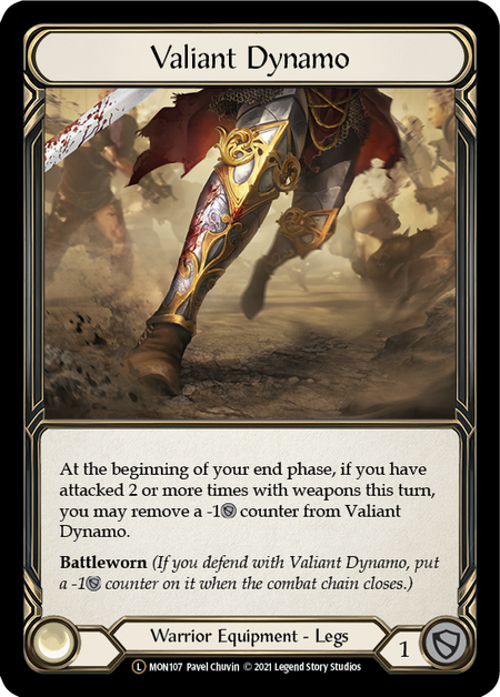 Valiant Dynamo - Legendary - Monarch Unlimited (Rainbow Foil)