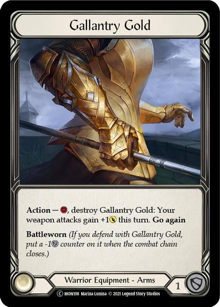 Gallantry Gold - Common - Monarch Unlimited
