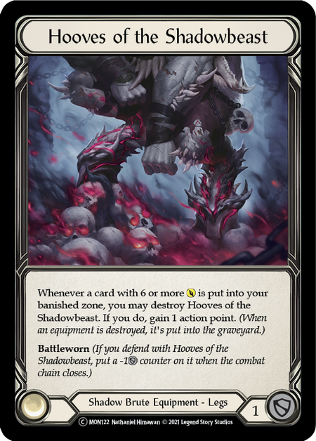 Hooves of the Shadowbeast - Common - Monarch Unlimited